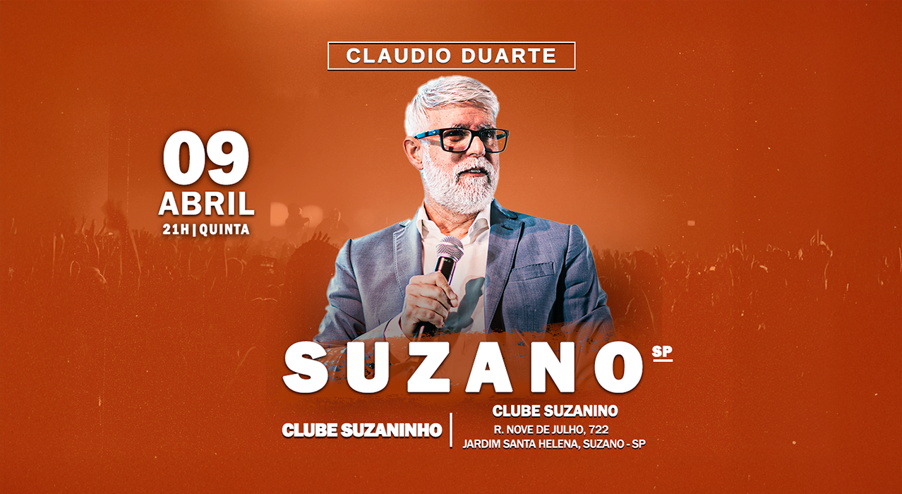 CLAUDIO DUARTE EM SUZANO SP
