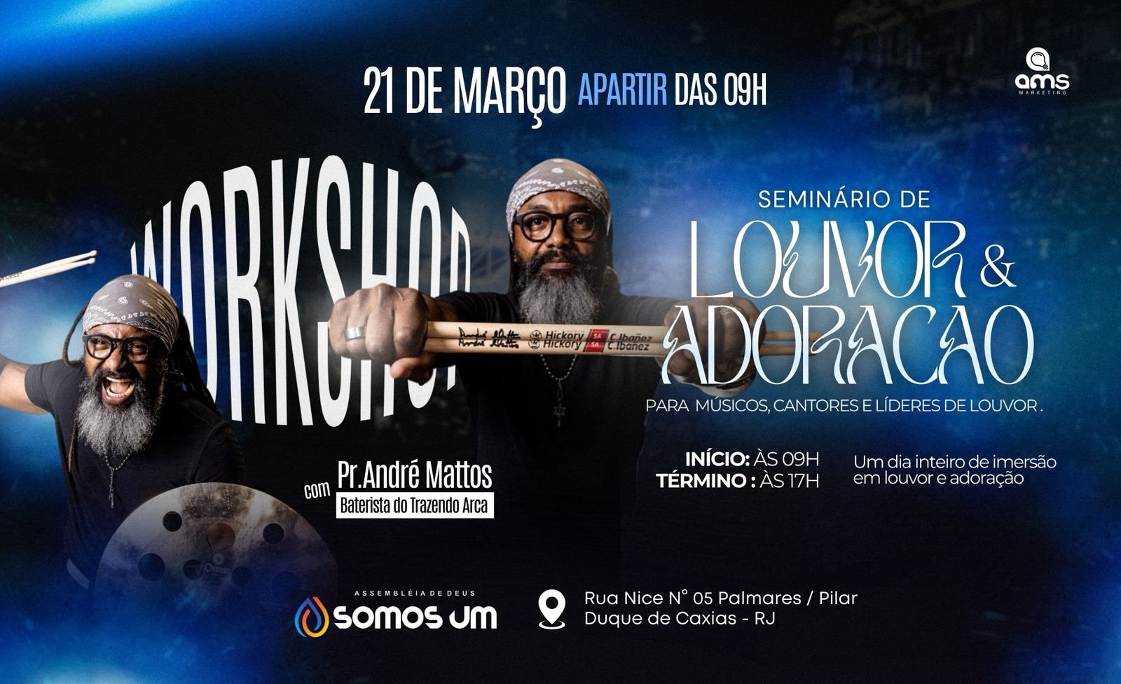 Workshop de Louvor com Pr. André Matos