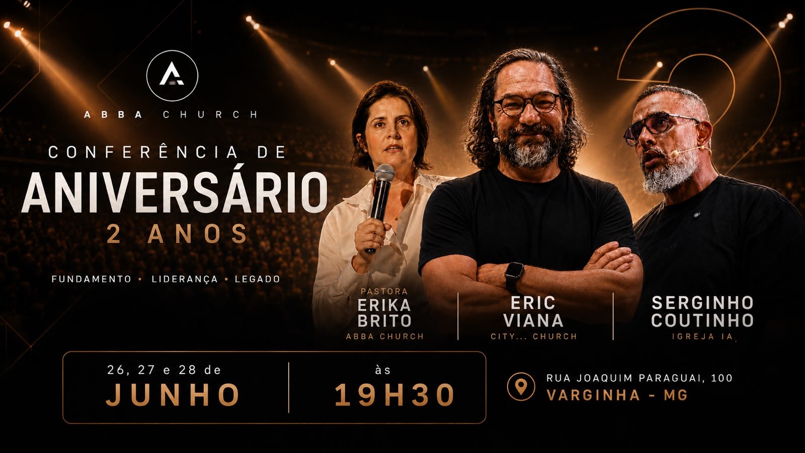 CONFERÊNCIA 2 ANOS - ABBA CHURCH