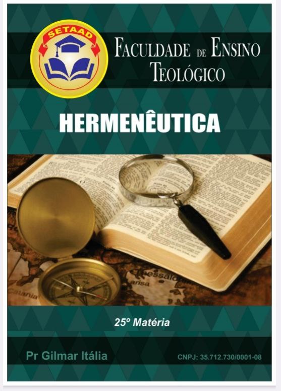 25 - APOSTILA DE HERMENÊUTICA