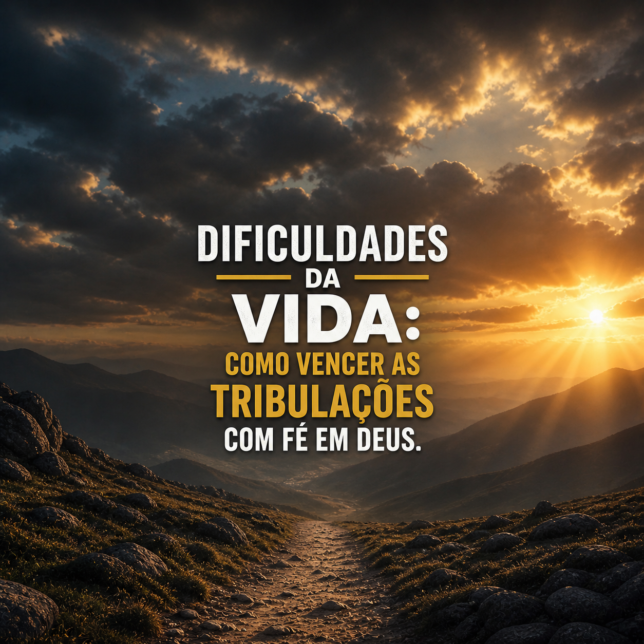 Dificuldades da Vida: Como Vencer as Tribulações com Fé em Deus
