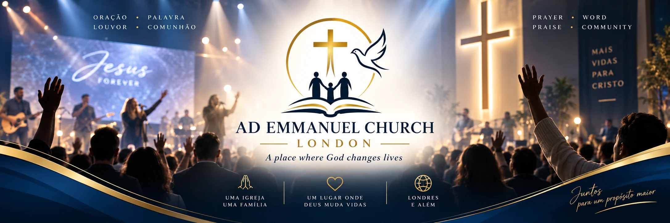 Capa de Assembleia de Deus Emmanuel Church London
